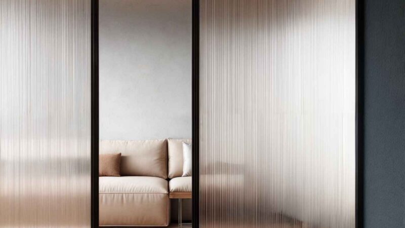 Glass Fluted